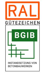 Logo der BGIB mit RAL-Gütezeichen-Logo